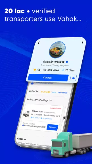 Vahak: Book Online Truck, Load應用截圖第1張