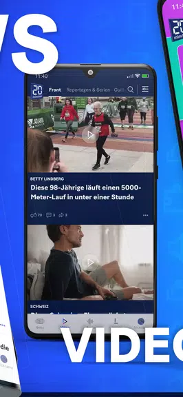 Schermata 20 Minuten - Nachrichten 1