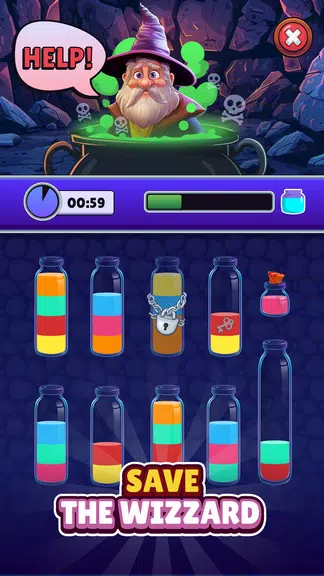 Magic Sort: Water Sort Puzzle Ảnh chụp màn hình 2