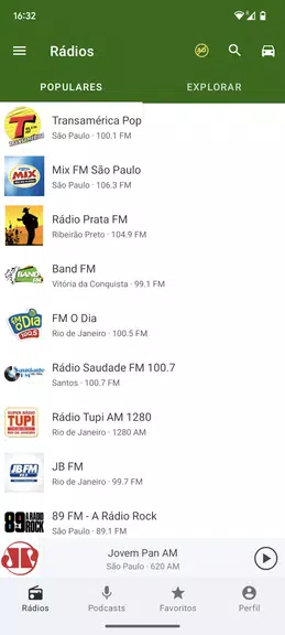 Rádio FM Brasil - FM Ao Vivo Capture d'écran 2