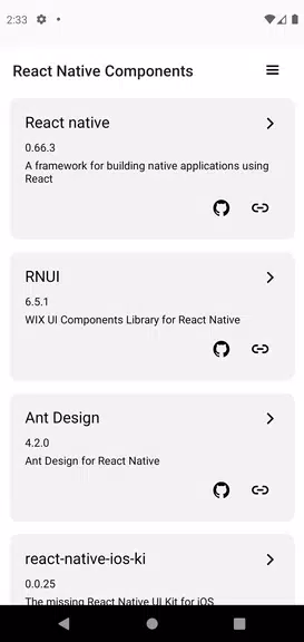 Expo & React Native components Captura de tela 0