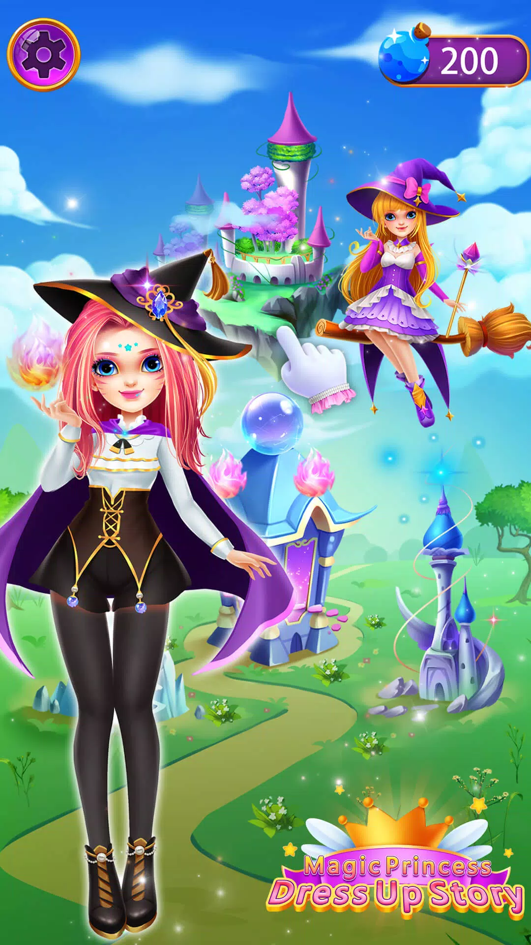 Magic Princess Dress Up Story 스크린샷 0