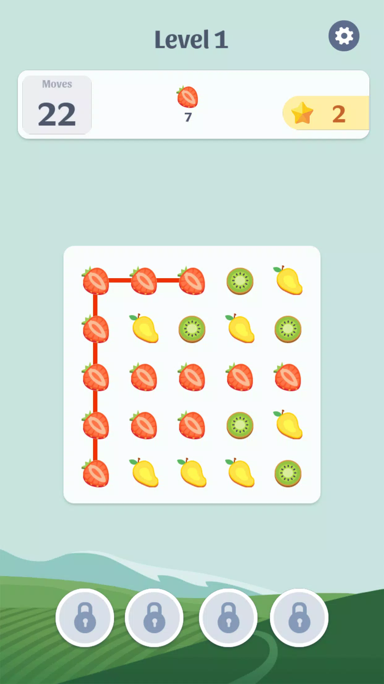 Schermata Fruit Game: Connect & Blast 3