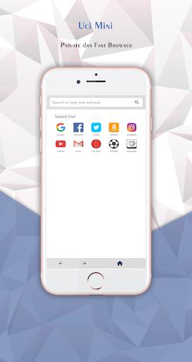 New Uc Browser 2021 - Mini & Secure 스크린샷 0