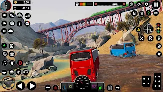 Offroad Bus Games Racing Games Captura de pantalla 2