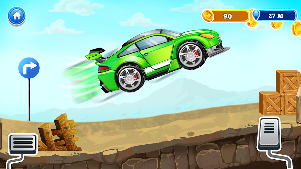 Uphill Races Car Game For Boys應用截圖第2張