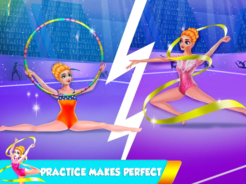 Star Girl Gymnastics Games Ảnh chụp màn hình 0