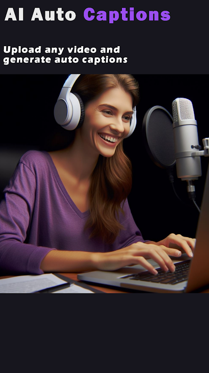 AI Auto Captions Capture d'écran 0
