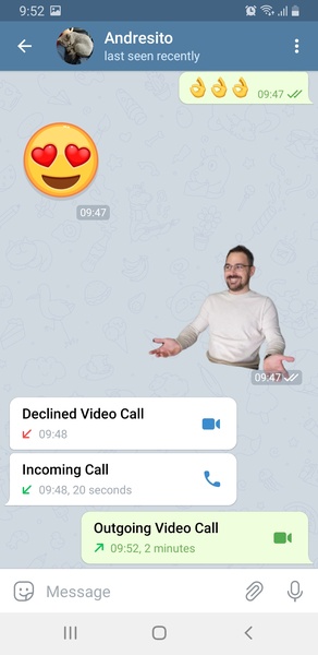 Telegram Beta Captura de pantalla 1