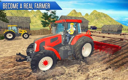 Tractor Farming Games 3D Tangkapan skrin 2