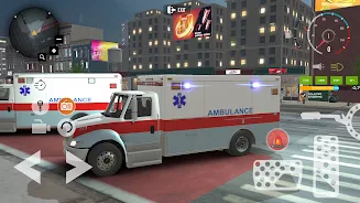 Ambulance Game Car Driving Sim Screenshot 1