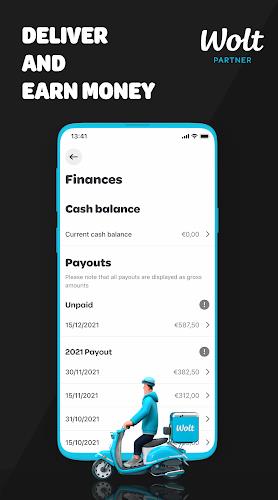 Wolt Courier Partner স্ক্রিনশট 0