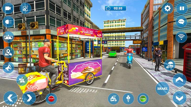 Ice Cream Man Game Captura de pantalla 2