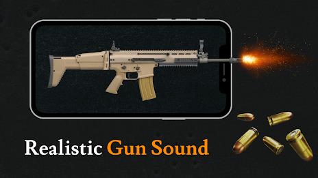 Gun Shot Sounds: Gun Simulator Captura de tela 1