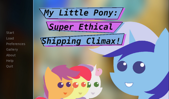 My Little Pony: Super Ethical Shipping Climax! Zrzut ekranu 0