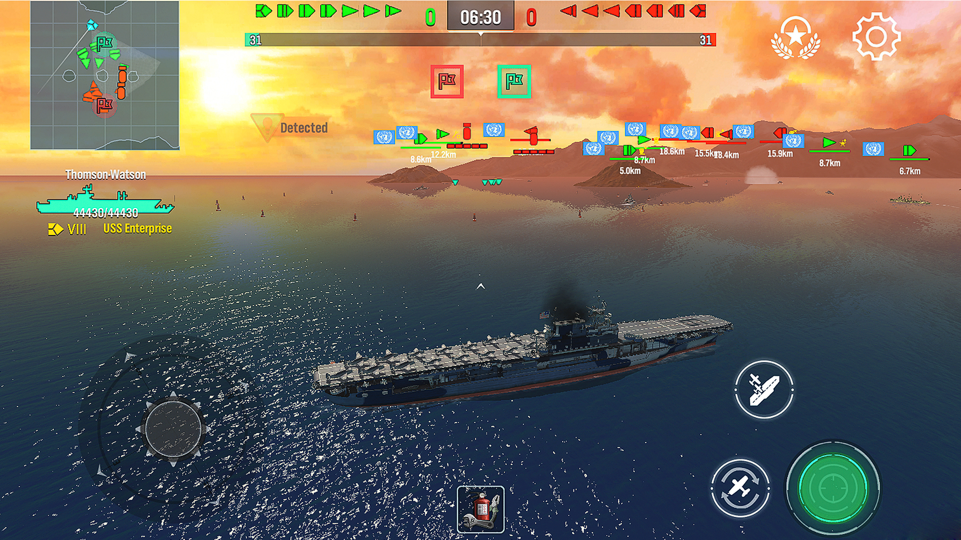 Warship World War Tangkapan skrin 3