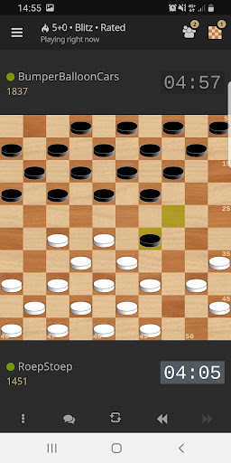 lidraughts • Online Draughts Tangkapan skrin 0