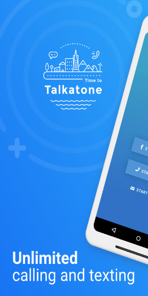 Schermata Talkatone: Texting & Calling 1