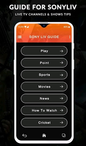 SonyLiv - Live TV Shows, Cricket & Movies Guide應用截圖第0張