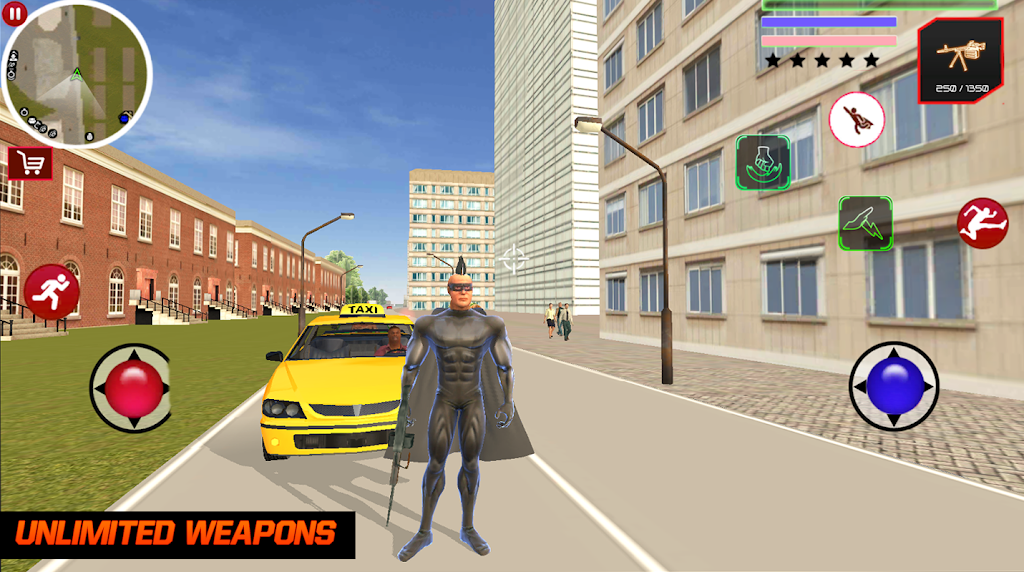Super Hero Us Vice Town Gangst Скриншот 0