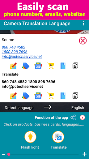 Camera Translator - Live Translation App Tangkapan skrin 1