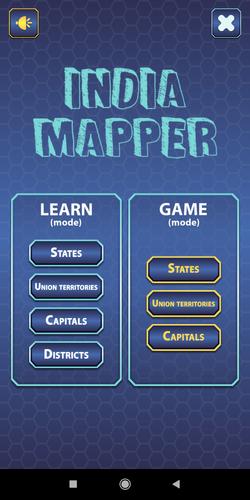 India Mapper-(India Map Game) Zrzut ekranu 0