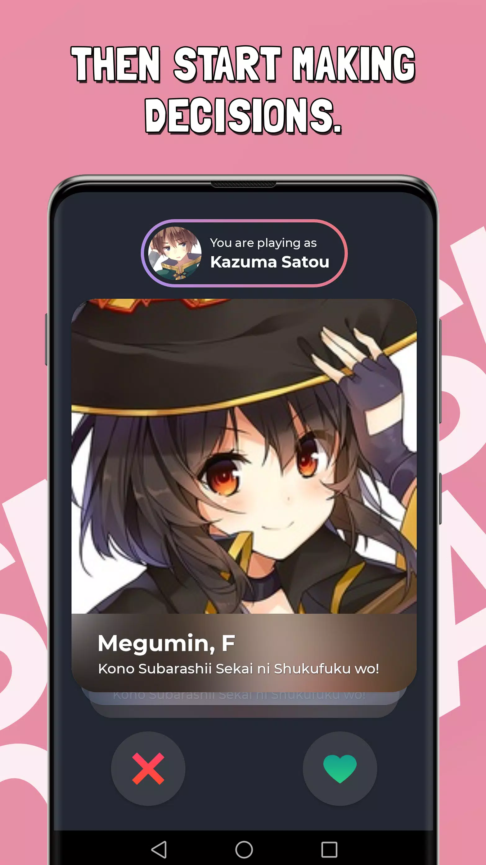 Smash or Pass Anime Game Скриншот 1
