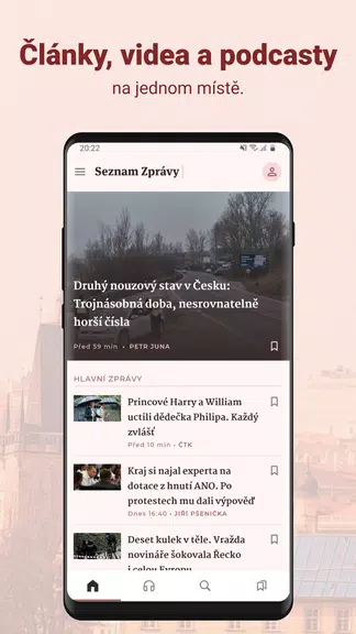 Seznam Zprávy應用截圖第0張