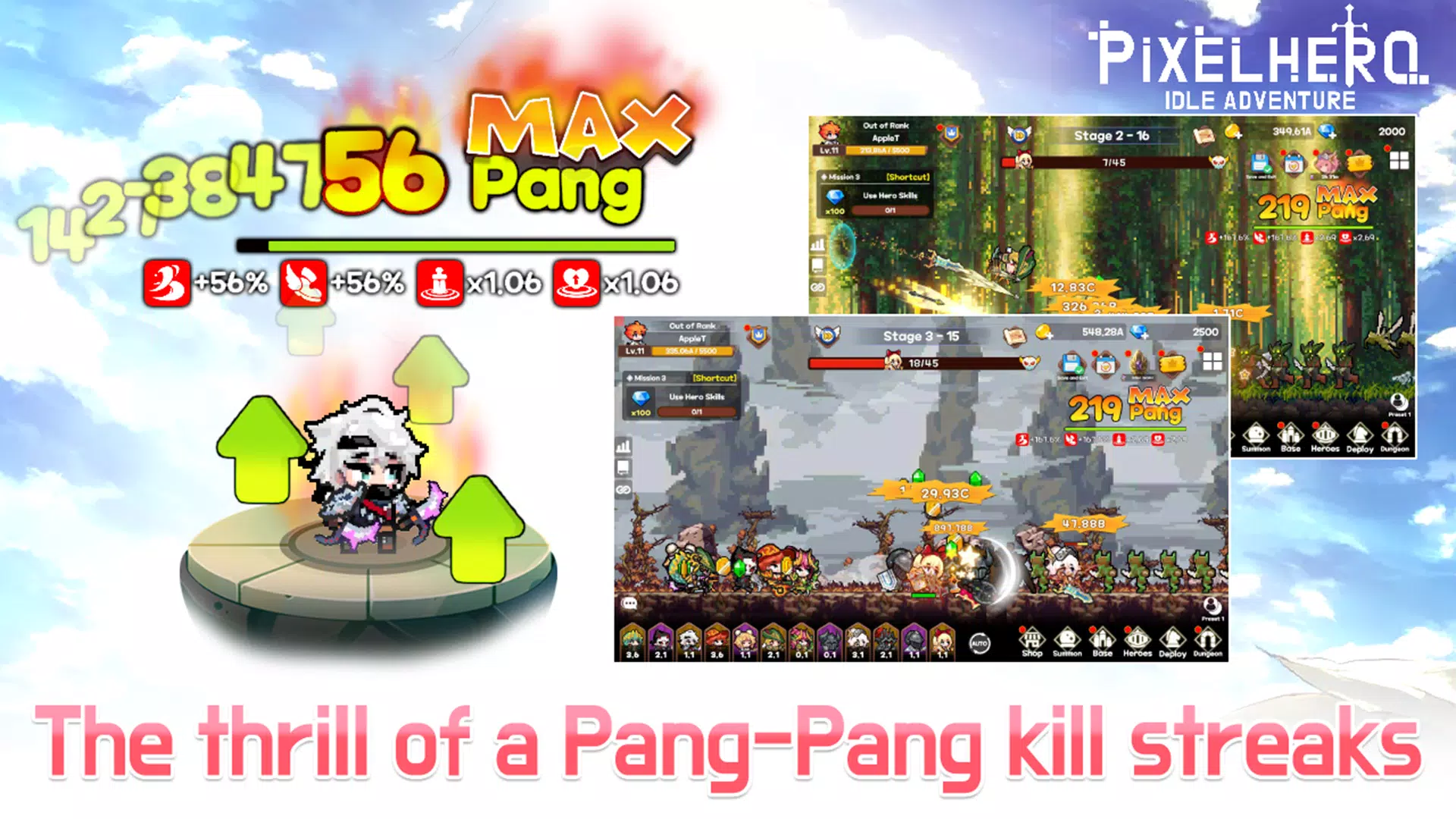 Pixel Heroes Idle Ekran Görüntüsü 3