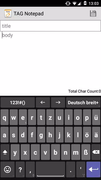 German for AnySoftKeyboard 스크린샷 0