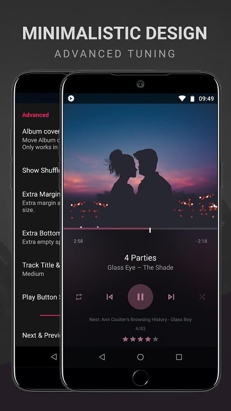 Schermata BlackPlayer EX Music Player 1