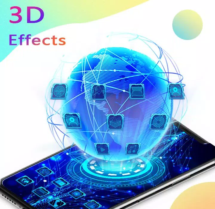 U Launcher 3D Ảnh chụp màn hình 0