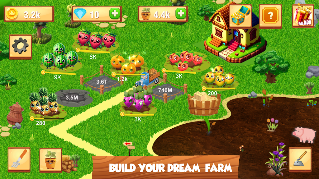 Happy Farm : Farming Challenge スクリーンショット 0