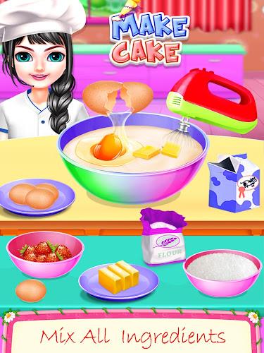 Real Cake Making Bake Decorate Ảnh chụp màn hình 1