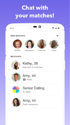 Senior Dating:  Mature Singles Capture d'écran 0