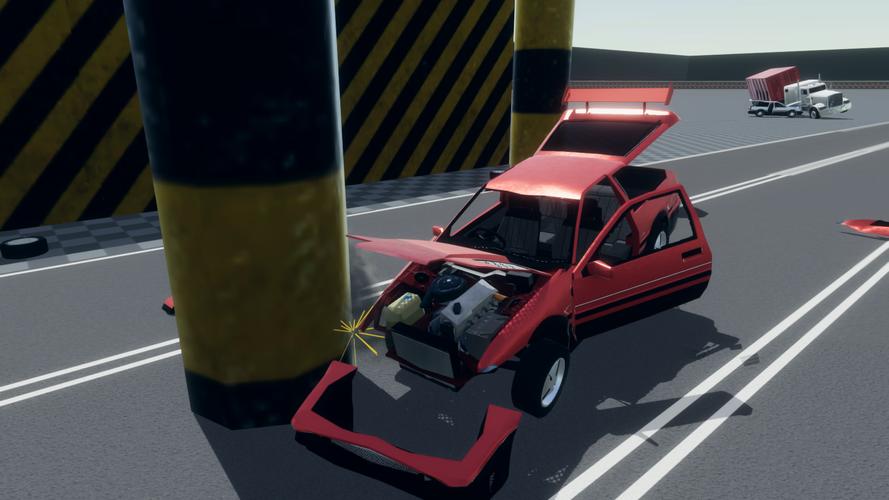 Car Crash Simulator Sandbox 3D ဖန်သားပြင်ဓာတ်ပုံ 1
