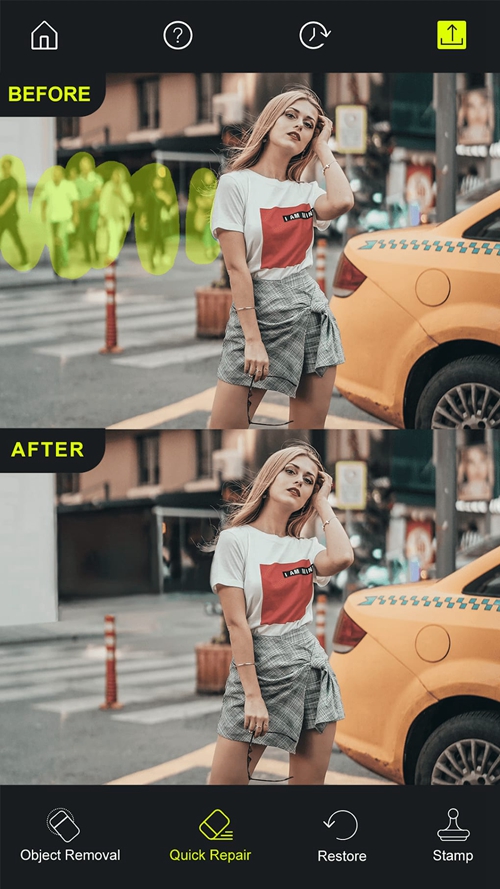 Photo Retouch - Supprimez les  Capture d'écran 2