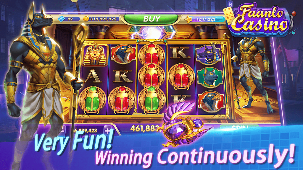 Faanlo Casino - 3D Domino Gaple Slots Online Ảnh chụp màn hình 2