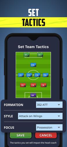 Ultimate Football Club Manager ဖန်သားပြင်ဓာတ်ပုံ 1