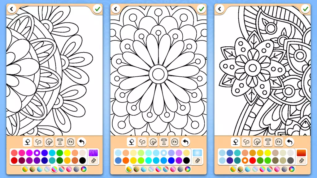 Mandala Coloring Pages Ảnh chụp màn hình 0