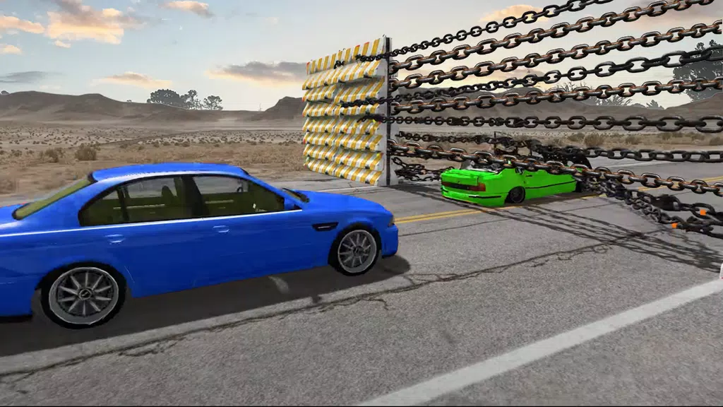 Chained Cars Stunt Racing Game Screenshot 1