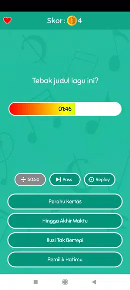 Game Tebak Lagu स्क्रीनशॉट 3