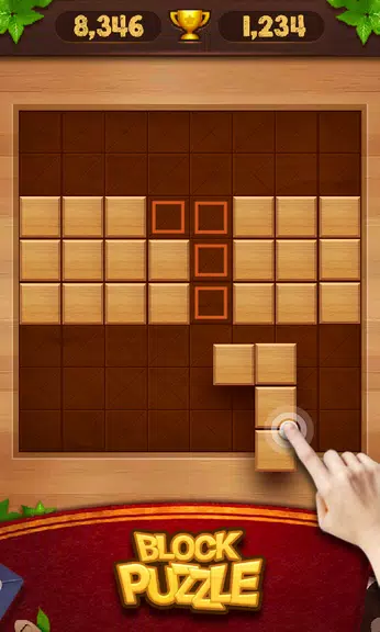 Block Puzzle - Wood Legend Captura de pantalla 1