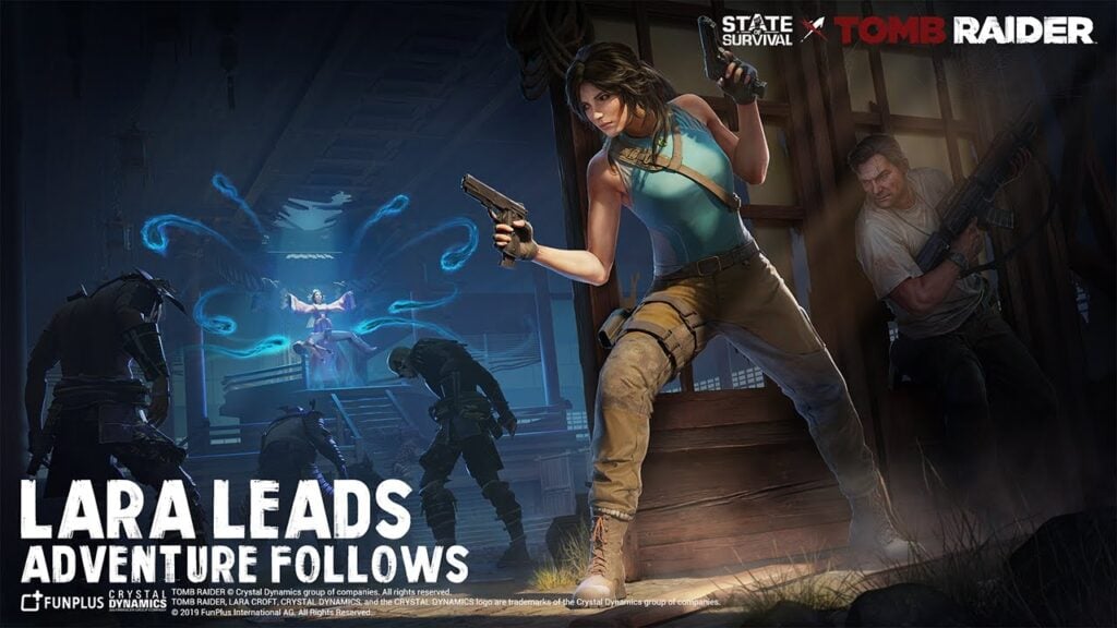 Lara Croft redt in State of Survival en Tomb Raider Alliance