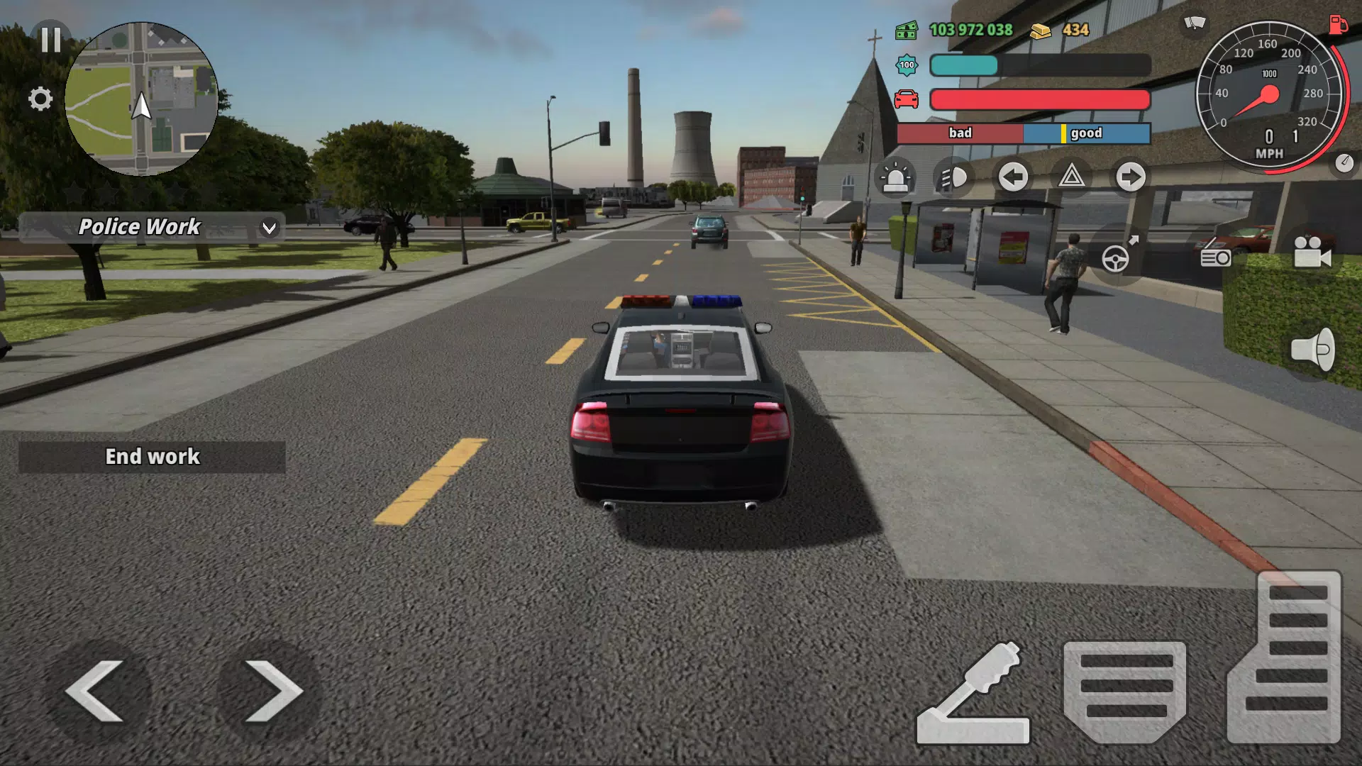 Police Cop Simulator. Gang War ဖန်သားပြင်ဓာတ်ပုံ 3