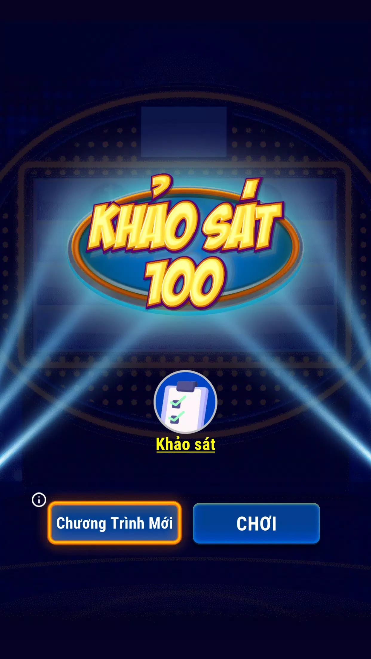 Schermata Khảo Sát 100 0