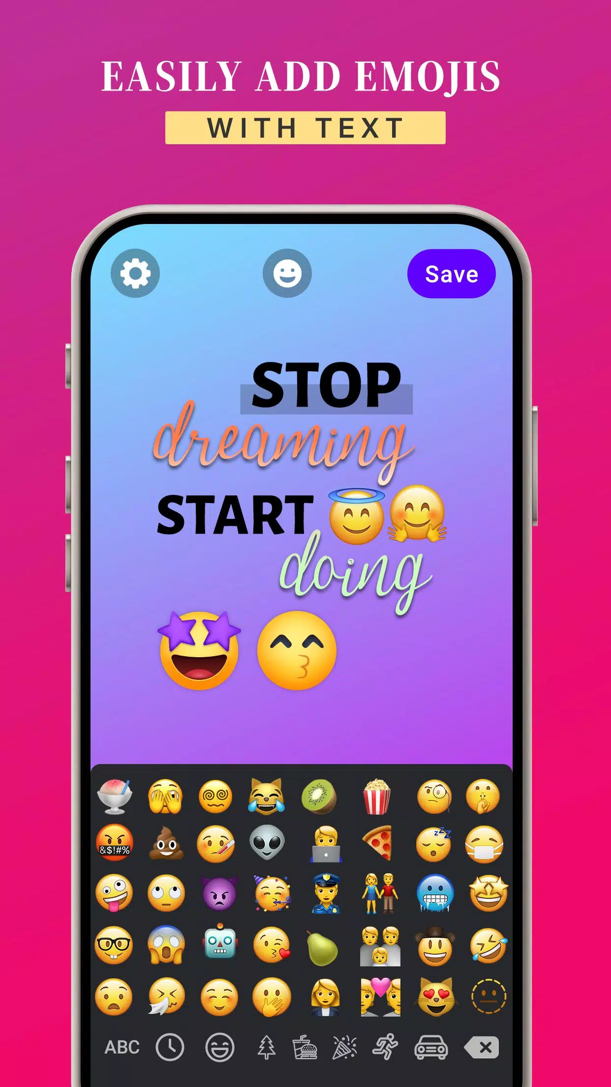 iOS Emojis For Story 스크린샷 2