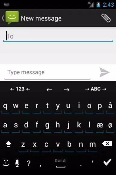 Danish for AnySoftKeyboard স্ক্রিনশট 0