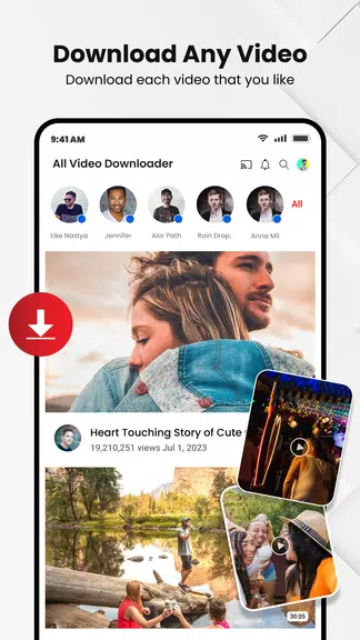 Video Downloader App - Mesh ภาพหน้าจอ 1