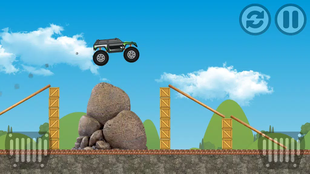 Monster Truck Racing Game ภาพหน้าจอ 0